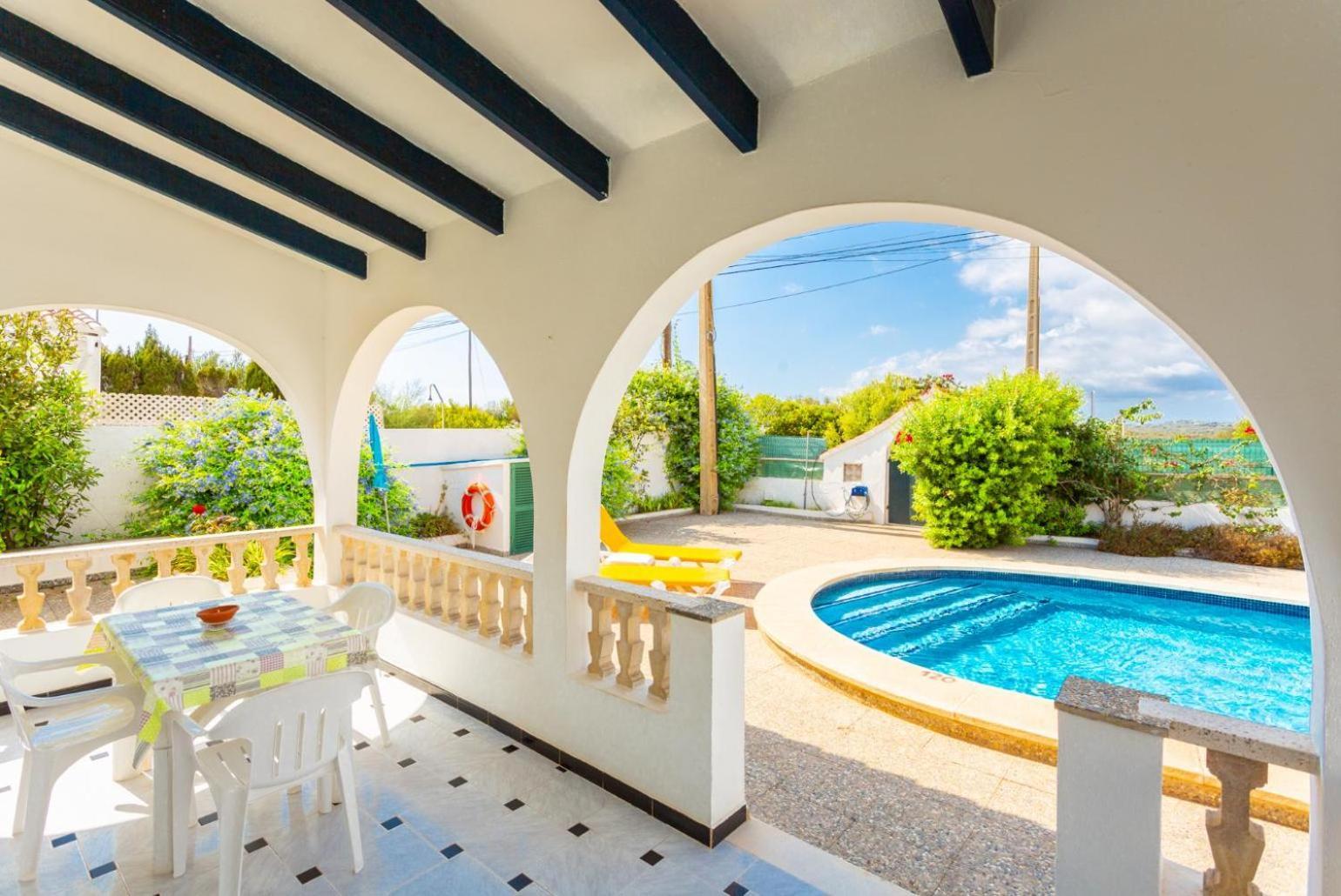 Villa Emilio Cala En Porter  Luaran gambar