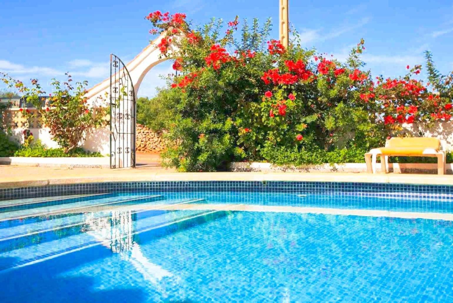 Villa Emilio Cala En Porter  Luaran gambar